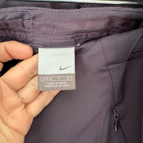 Vintage 1993 Nike Purple Track Suit.  Jacket/Hoodie Size 8-10 & Size 4-6 Capri - Picture 7 of 16